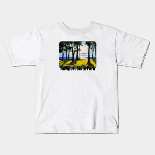 Newport State Park, Wisconsin Kids T-Shirt